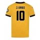 Wolves Jhon Arias #10 Hjemmedrakt 2025-26 Kortermet Wolves Jhon Arias #10 Hjemmedrakt 2025-26 Kortermet